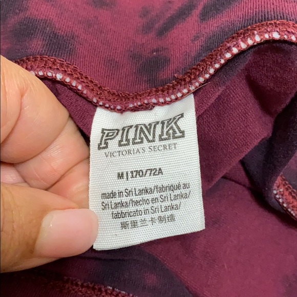 PINK Victoria’s Secret Tie Dye Logo Leggings - Picture 5 of 5
